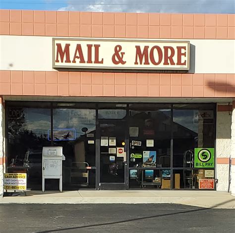 Mail n more - Mail & More, The Office Supply store offers Mount Pleasant quality printing and shipping services at competitive rates. Conveniently located on Long Point Rd. off of Hwy 526, Mail & More provides printing services, standard and specialized shipping services, and much more. 
